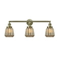 thumbnail image 1 of Innovations Lighting 205-S Chatham Chatham 3 Light 30" Wide Bathroom Vanity Light - Brass, 1 of 2
