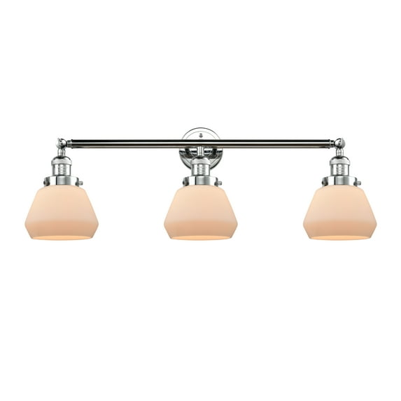 Innovations Lighting 205-S Fulton Fulton 3 Light 30" Wide Bathroom Vanity Light - White