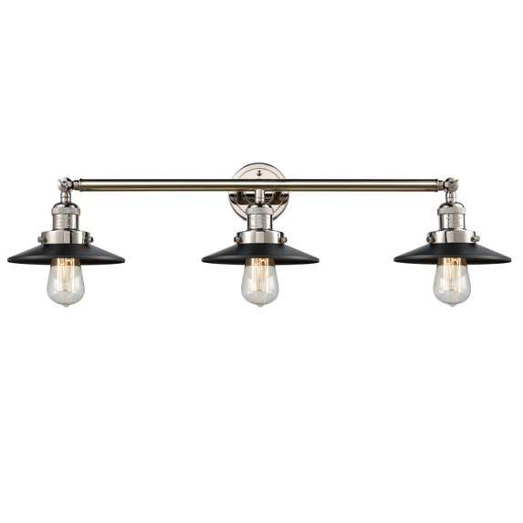 Innovations Lighting 205-S Railroad Railroad 3 Light 32" Wide Bathroom Vanity Light -
