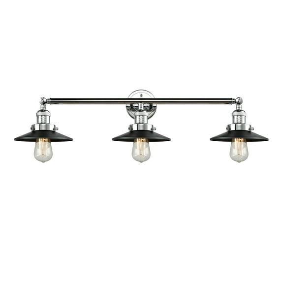 Innovations Lighting 205-S Railroad Railroad 3 Light 32" Wide Bathroom Vanity Light -