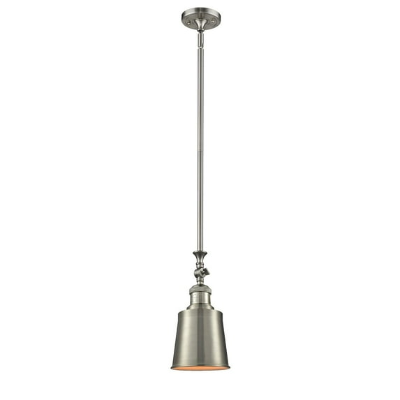 Innovations Lighting 206-SN-M9-SN Addison 5" Wide Mini Pendant - Nickel