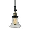 thumbnail image 1 of Innovations Lighting 206 Bellmont Bellmont 7" Wide Mini Pendant - Black, 1 of 7
