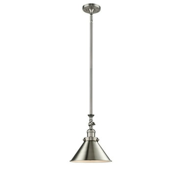 Innovations Lighting 206 Briarcliff Briarcliff 1 Light 10" Wide Pendant - Nickel