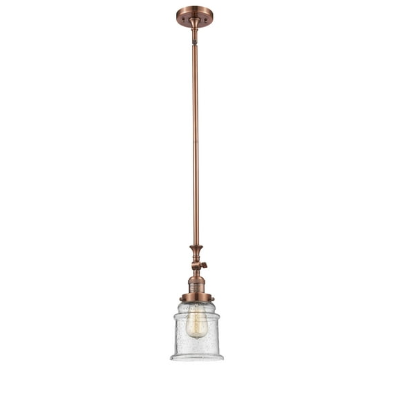 Innovations Lighting 206 Canton Canton 7" Wide Mini Pendant - Copper