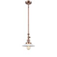 thumbnail image 1 of Innovations Lighting 206-AC-G1 Halophane 9" Wide Adjustable Mini Pendant - Antique Copper, 1 of 7