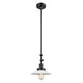 thumbnail image 1 of Innovations Lighting 206 Halophane Halophane 9" Wide Adjustable Mini Pendant - Matte Black, 1 of 7