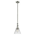 thumbnail image 1 of Innovations Lighting 206-SN-G42 Large Cone 8" Wide Adjustable Mini Pendant - Nickel, 1 of 7