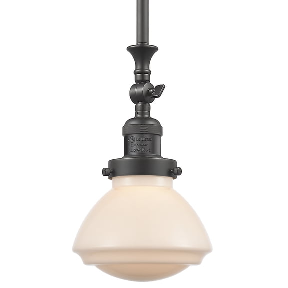 Innovations Lighting 206 Olean Olean 7" Wide Mini Rod Hung Adjustable Pendant - MultiColor