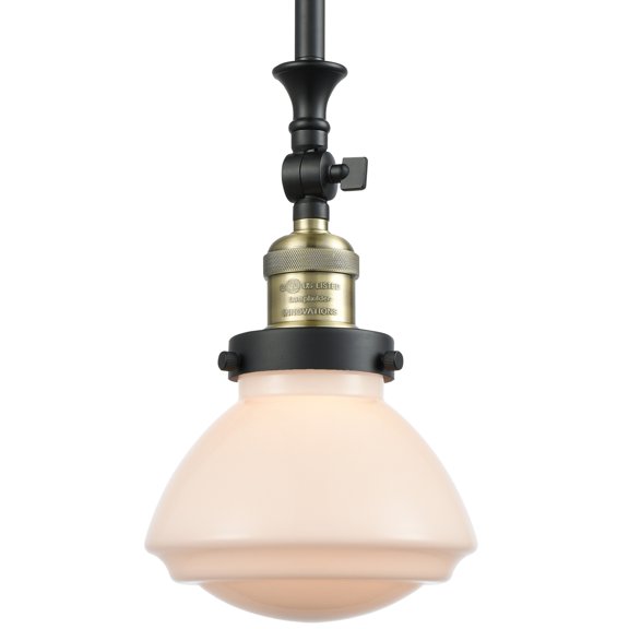 Innovations Lighting 206 Olean Olean 7" Wide Mini Rod Hung Adjustable Pendant - MultiColor