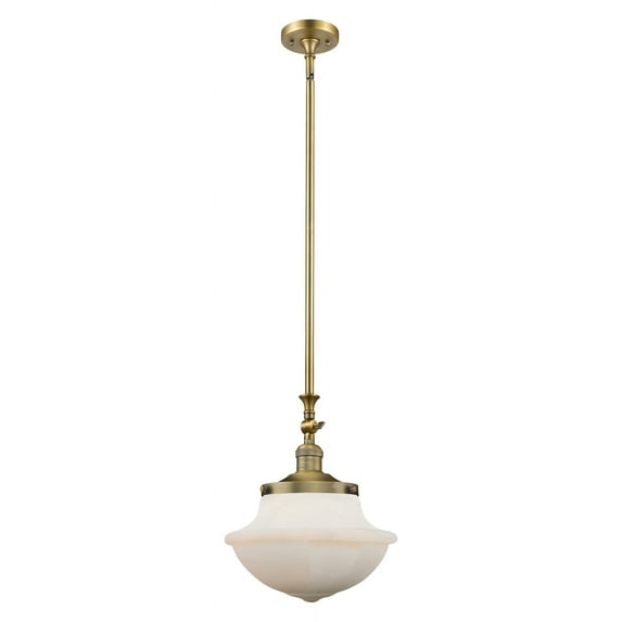 Innovations Lighting 206 Oxford Schoolhouse Oxford Schoolhouse 1 Light 12" Wide Pendant -