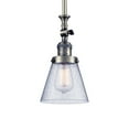 thumbnail image 1 of Innovations Lighting 206 Small Cone Small Cone 6" Wide Adjustable Mini Pendant - Brass, 1 of 7