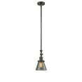 thumbnail image 1 of Innovations Lighting 206 Small Cone Small Cone 6" Wide Adjustable Mini Pendant - Bronze, 1 of 7