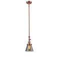 thumbnail image 1 of Innovations Lighting 206 Small Cone Small Cone 6" Wide Adjustable Mini Pendant - Copper, 1 of 7