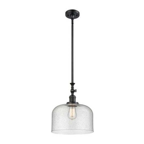 Innovations Lighting 206-BK-G74-L X-Large Bell 12" Wide Single Pendant - Black