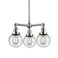 thumbnail image 1 of Innovations Lighting 207-6 Beacon Beacon 3 Light 19" Wide Chandelier - Nickel, 1 of 7