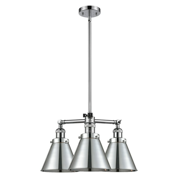 Innovations Lighting 207 Appalachian Appalachian 3 Light 21" Wide Chandelier - Chrome