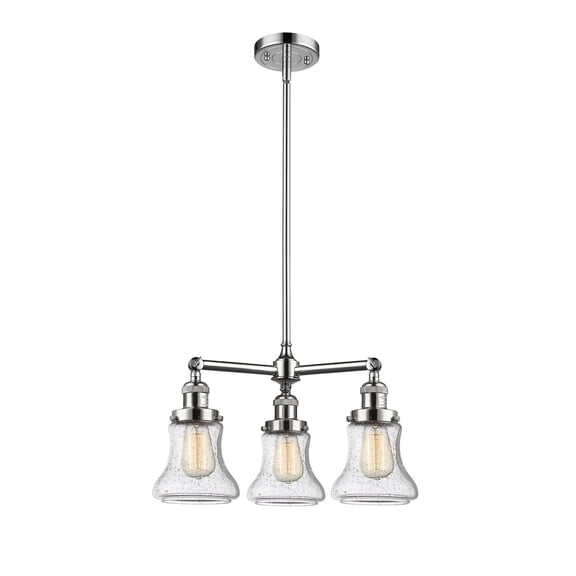 Innovations Lighting 207 Bellmont Bellmont 3 Light 18" Wide Chandelier - Chrome