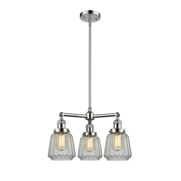 Innovations Lighting 207 Chatham Chatham 3 Light 24" Wide Chandelier - Chrome