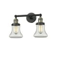 thumbnail image 1 of Innovations Lighting 208 Bellmont Bellmont 2 Light 17" Wide Bathroom Vanity Light - Black, 1 of 7