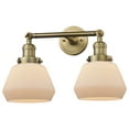 thumbnail image 1 of Innovations Lighting 208 Fulton Fulton 2 Light 17" Wide Bathroom Vanity Light - White, 1 of 7