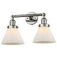 thumbnail image 1 of Innovations Lighting 208 Large Cone Large Cone 2 Light 18" Wide Bathroom Vanity Light -, 1 of 4