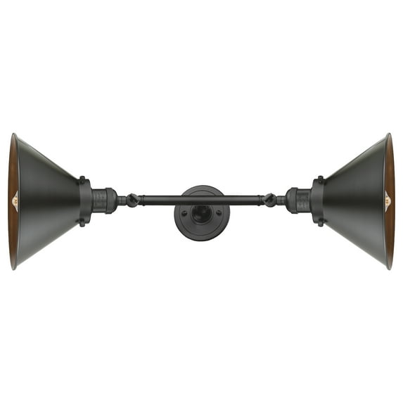 2 Light Vertical Bath Vanity Light