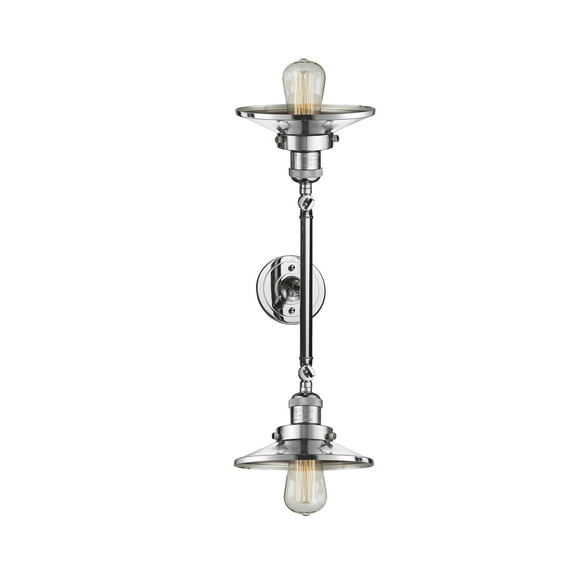 Innovations Lighting 208L Railroad Railroad 2 Light 19" Wide Bathroom Vanity Light -