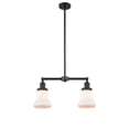 thumbnail image 1 of Innovations Lighting 209 Bellmont Bellmont 2 Light 21" Wide Linear Chandelier / Semi-Flush, 1 of 7