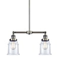 thumbnail image 1 of Innovations Lighting 209-AB-G182 Canton 2 Light 21" Wide Linear Chandelier / Semi-Flush, 1 of 7