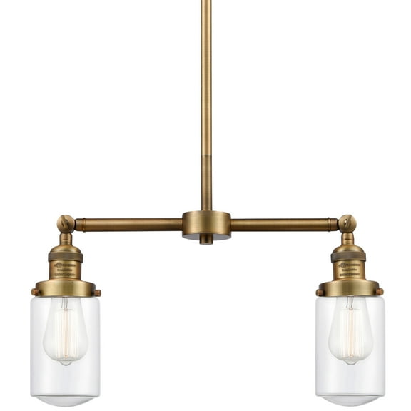 Innovations Lighting 209 Dover Dover 2 Light 21" Wide Chandelier / Semi-Flush Ceiling