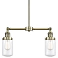 thumbnail image 1 of Innovations Lighting 209-AB-G312 Dover 2 Light 21" Wide Chandelier / Semi-Flush Ceiling, 1 of 7