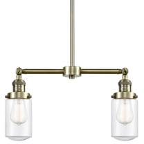 Innovations Lighting 209 Dover Dover 2 Light 21" Wide Chandelier / Semi-Flush Ceiling