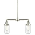 thumbnail image 1 of Innovations Lighting 209-PN-G312 Dover 2 Light 21" Wide Chandelier / Semi-Flush Ceiling, 1 of 7