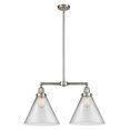 thumbnail image 1 of Innovations Lighting 209 Large Cone Large Cone 2 Light 21" Wide Linear Chandelier /, 1 of 7