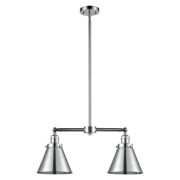 2 Light Vintage Dimmable Led Chandelier