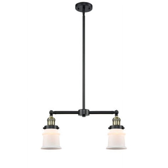 Innovations Lighting 209 Small Canton Small Canton 2 Light 21" Wide Linear Chandelier /