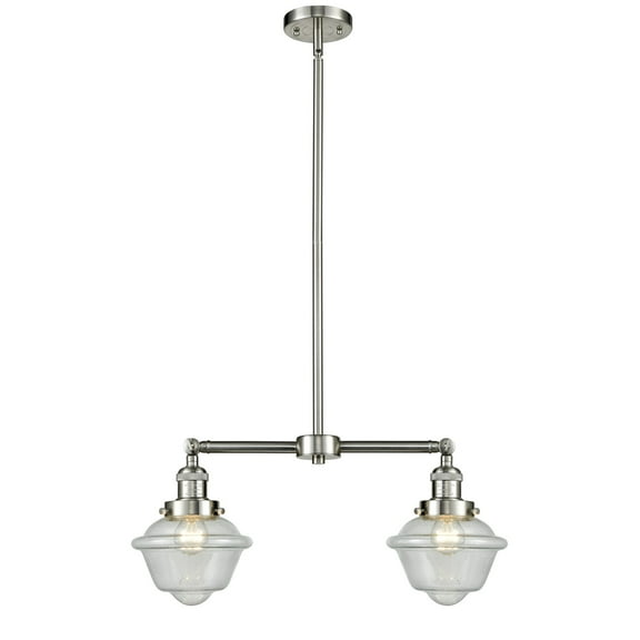 Innovations Lighting 209 Small Oxford Small Oxford 2 Light 24" Wide Linear Chandelier /