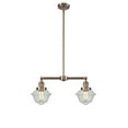 thumbnail image 1 of Innovations Lighting 209 Small Oxford Small Oxford 2 Light 24" Wide Linear Chandelier /, 1 of 7