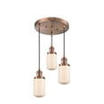 thumbnail image 1 of Innovations Lighting 211/3 Dover Dover 3 Light 11" Wide Multi Light Pendant - Copper, 1 of 1