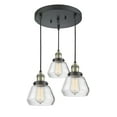 thumbnail image 1 of Innovations Lighting 211/3 Fulton Fulton 3 Light 13" Wide Multi Light Pendant - Black, 1 of 1