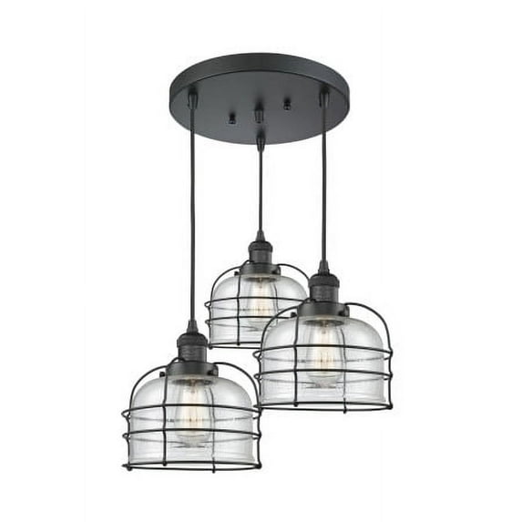 Innovations Lighting 211/3 Large Bell Cage Large Bell Cage 3 Light 13" Wide Multi Light