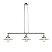 Innovations Lighting 213-PC-G1 Halophane 3 Light 41" Wide Linear Chandelier - Polished
