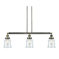 Innovations Lighting 213-S Canton Canton 3 Light 39" Wide Linear Chandelier - Brass