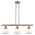 thumbnail image 1 of Innovations Lighting 213-S Large Cone Cone 3 Light 40" Wide Commercial Linear Chandelier -, 1 of 7