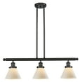 thumbnail image 1 of Innovations Lighting 213-S Large Cone Cone 3 Light 40" Wide Commercial Linear Chandelier -, 1 of 7