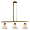 thumbnail image 1 of Innovations Lighting 213-S Large Cone Cone 3 Light 40" Wide Commercial Linear Chandelier -, 1 of 7