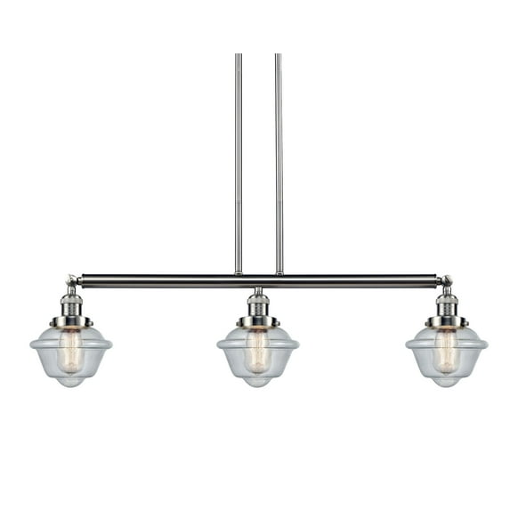 Innovations Lighting 213-S Small Oxford Small Oxford 3 Light 40" Wide Linear Chandelier -