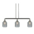 thumbnail image 1 of Innovations Lighting 213-S Stanton Stanton 3 Light 39" Wide Linear Chandelier - Brushed, 1 of 7