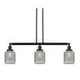 thumbnail image 1 of Innovations Lighting 213-S Stanton Stanton 3 Light 39" Wide Linear Chandelier - Oil Rubbed, 1 of 7