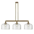 thumbnail image 1 of Innovations Lighting 213-BB-G72-L Bell 3 Light 42" Wide Commercial Linear Chandelier -, 1 of 2